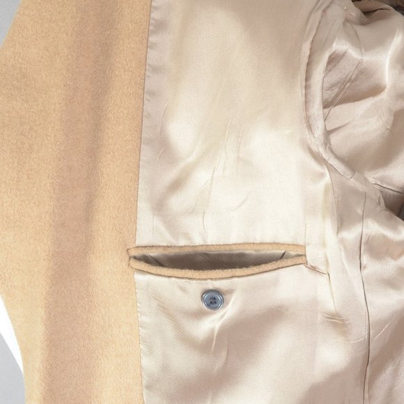 Brandford + Taylor Men's Coat Blazer Wool Tan - Picture 9 of 11